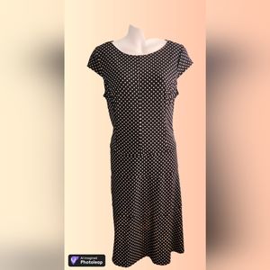 Anne Klein Polka Dot Dress size 14